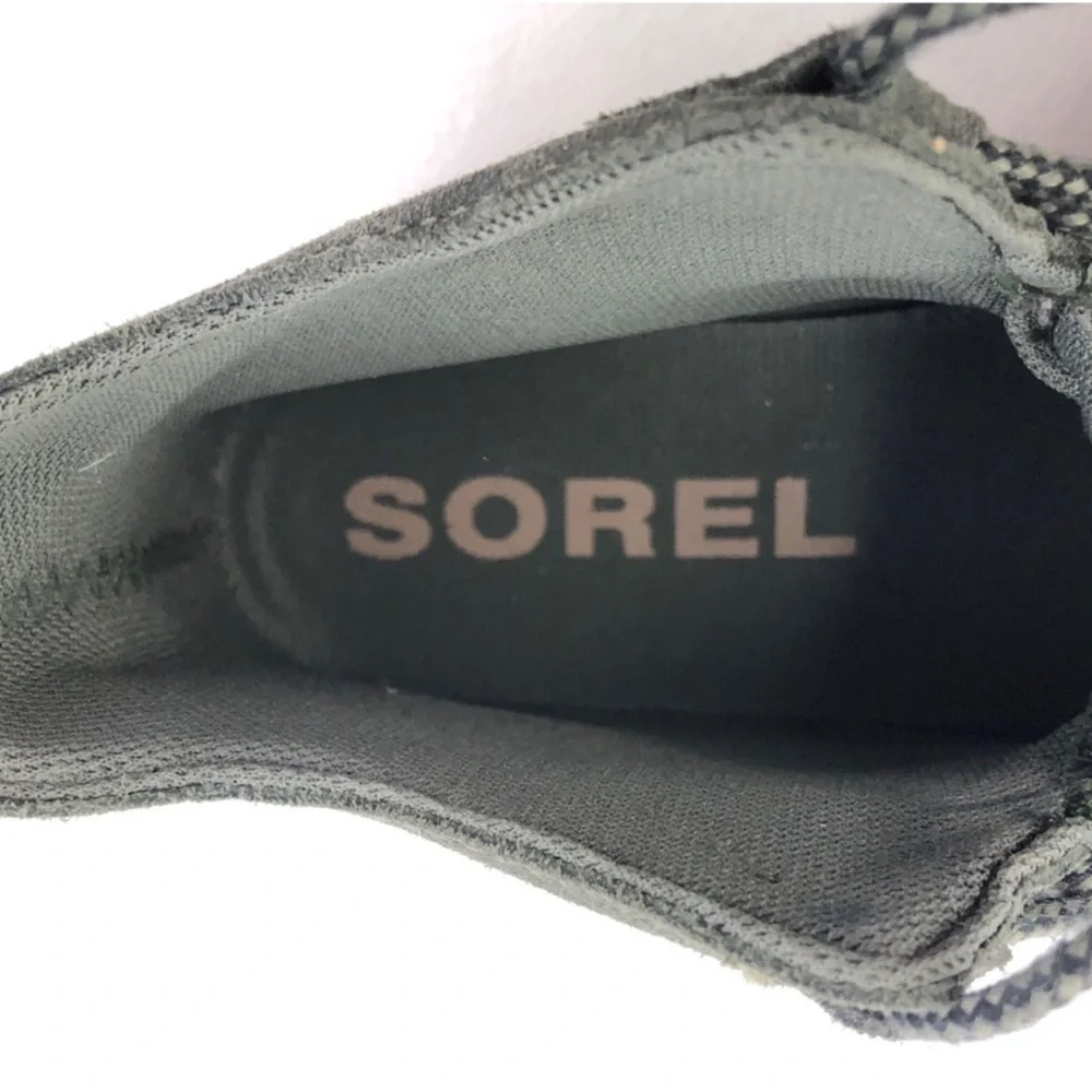 SOREL Out N About Mid Camo Ankle Boots Waterproof Utility Natural Rubber SZ 7.5